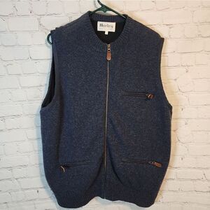Men's Harley Vest, 100% Wool, size Large